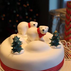 Polar bear Christmas cake (Copy)