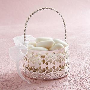 Sugar almond basket favour