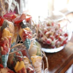 Sweet cones and lollies